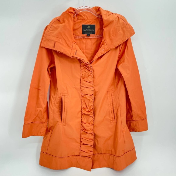 RAINFOREST Jackets & Blazers - RAINFOREST Jacket Women's S Hooded Full Zip Long Length Packable Coat
